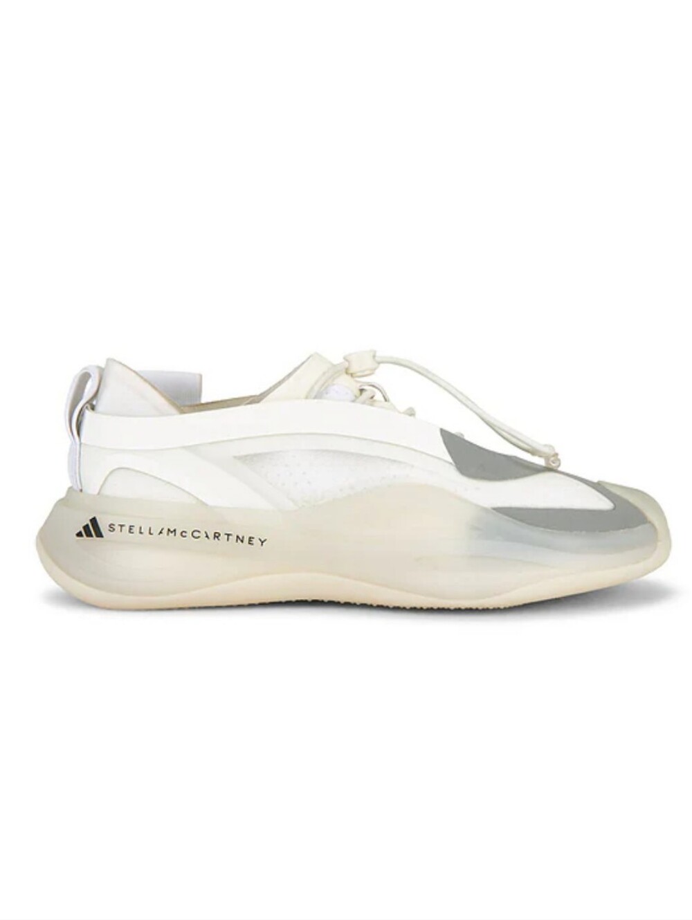 NWT $250 Adidas by Stella McCartney Sportswear Low Ground White & Gray Women's 8